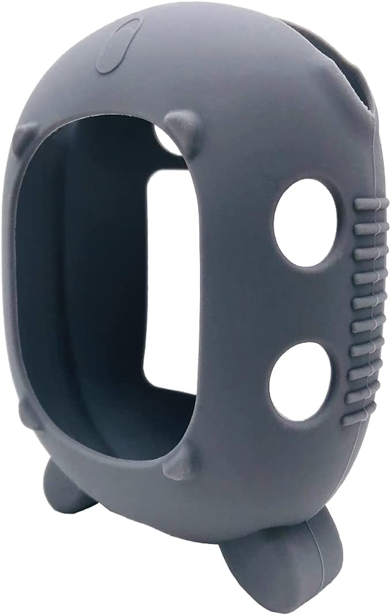 Silicone Cover Case for JBL Clip 4 Portable Bluetooth Speaker, Protective Carrying Case for JBL Clip 4 Portable Bluetooth Speaker Stand up Holder (Grey)