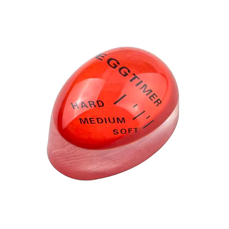 Egg Timer Kitchen Electronic Gadget Color Egg Cooking Changing Yummy Soft Hard Boiled Eco-Friendly Resin Red Timer Tools